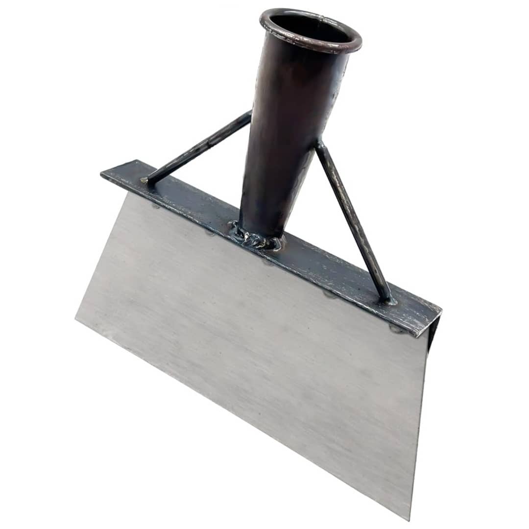 a metal object with a metal handle